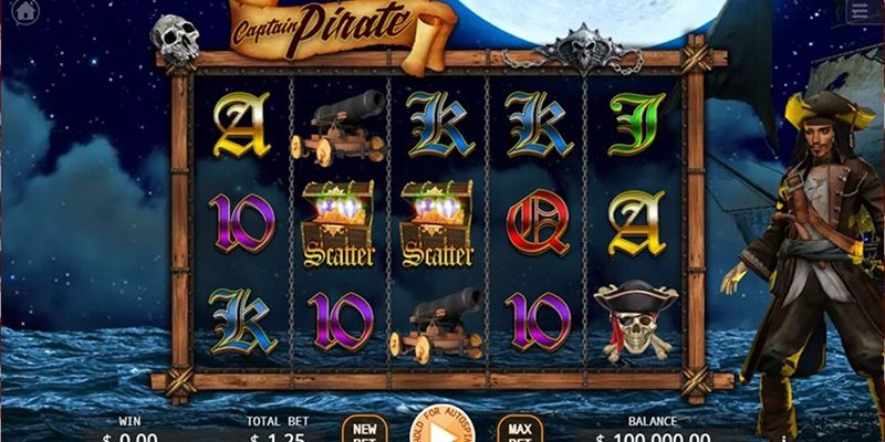 Nổ hũ Pirate Slots tỷ lệ trả thưởng cực kỳ cao
